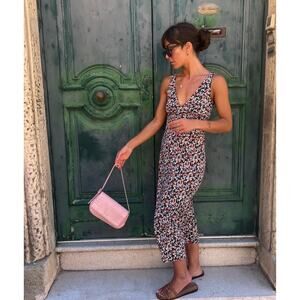 princess polly floral midi dress us 6